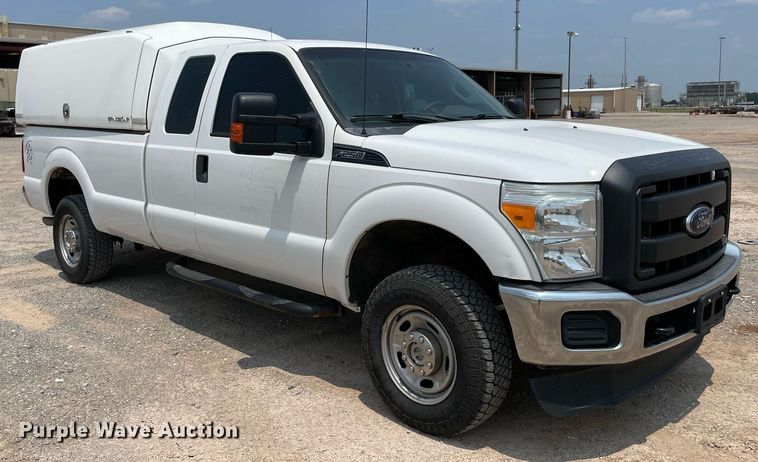 image for item DM0264 2016 Ford F250 Super Duty  SuperCab pickup truck