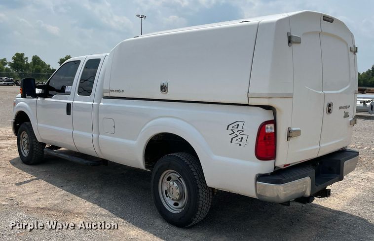 image for item DM0264 2016 Ford F250 Super Duty  SuperCab pickup truck