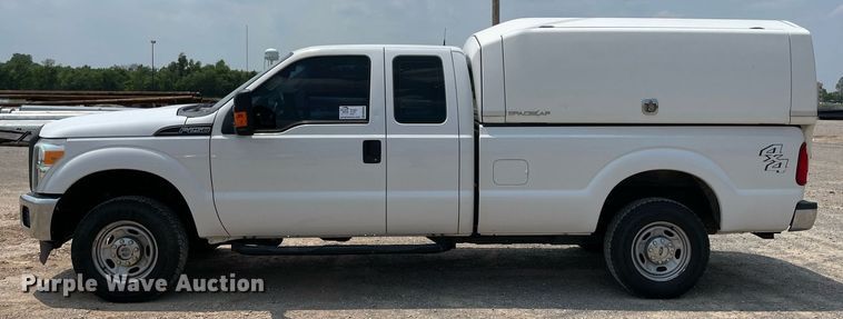 image for item DM0264 2016 Ford F250 Super Duty  SuperCab pickup truck