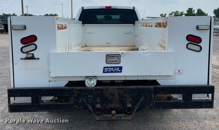 image for item DM0265 2017 Ford F350 Super Duty  SuperCab utility bed pickup truck