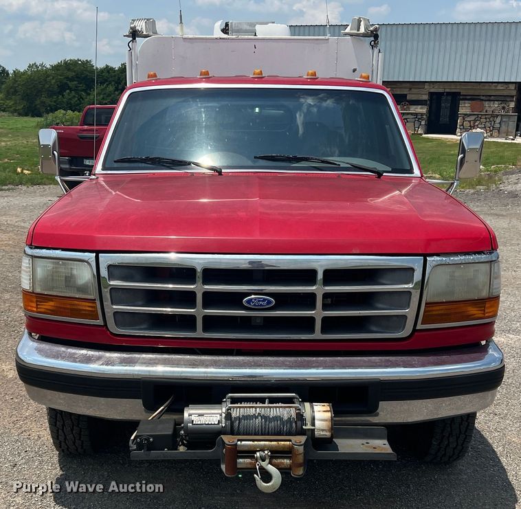 image for item DN3023 1996 Ford F350  Crew Cab rescue vehicle