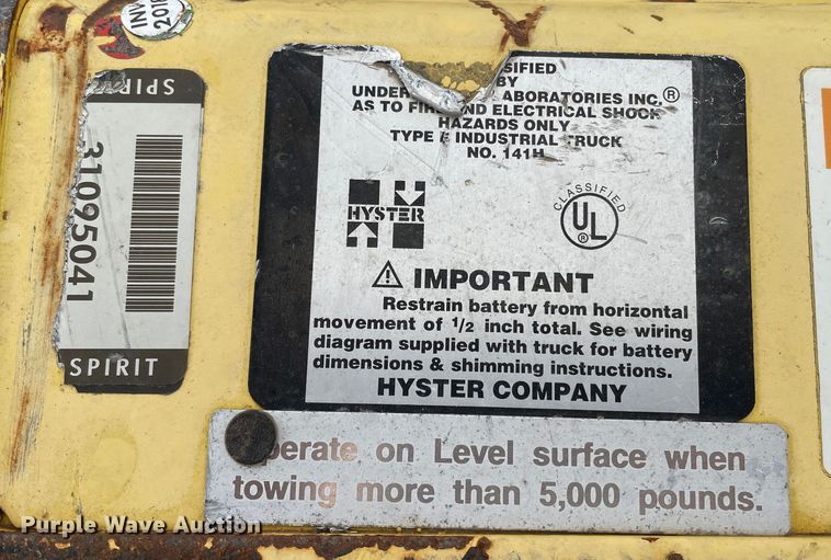 image for item DN4653 Hyster T5XT  tug