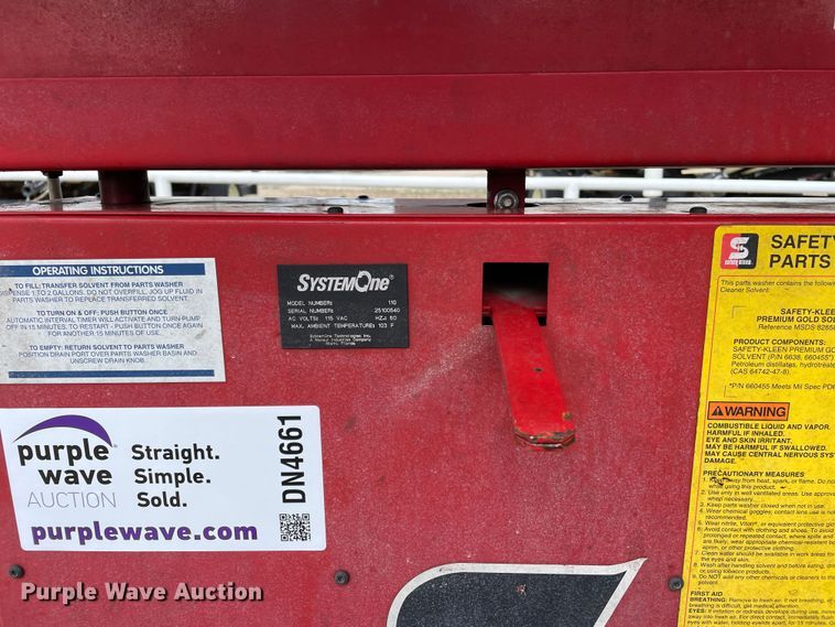 image for item DN4661 System One 110  parts washer