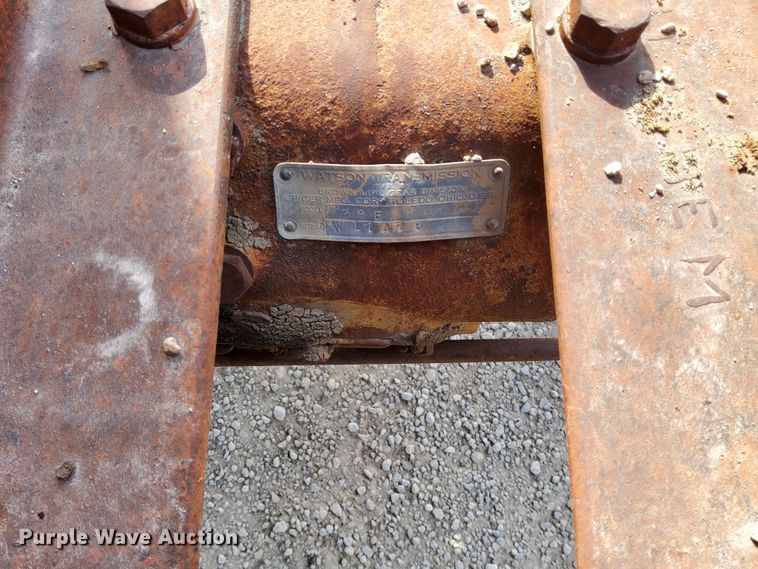 image for item DN6893 1936 International D30  truck cab and chassis