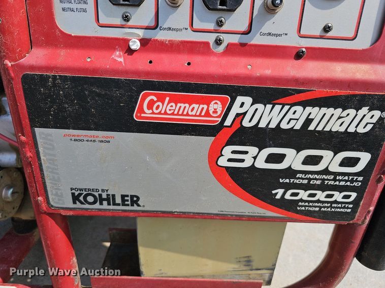 image for item DO2682 (2) Coleman generators