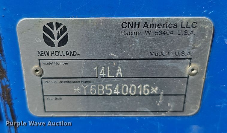 image for item DO2688 New Holland TC34DA  MFWD tractor