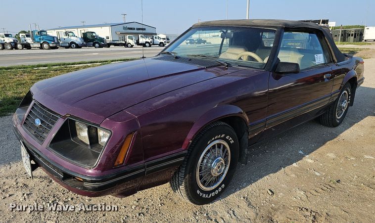 image for item DO4414 1983 Ford Mustang GLX  convertible