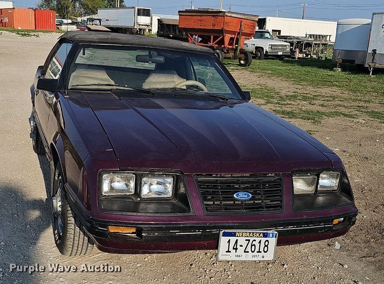 image for item DO4414 1983 Ford Mustang GLX  convertible