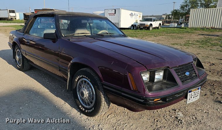 image for item DO4414 1983 Ford Mustang GLX  convertible