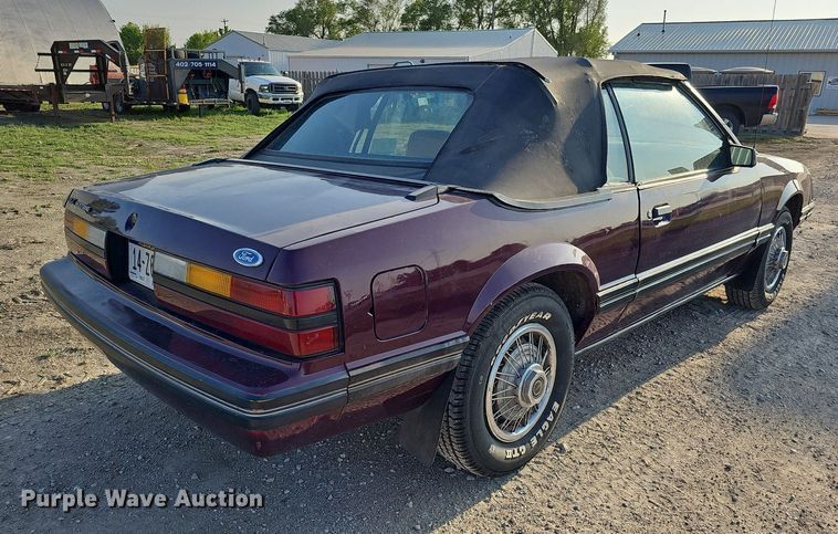 image for item DO4414 1983 Ford Mustang GLX  convertible
