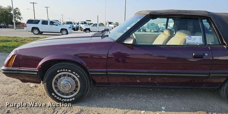 image for item DO4414 1983 Ford Mustang GLX  convertible