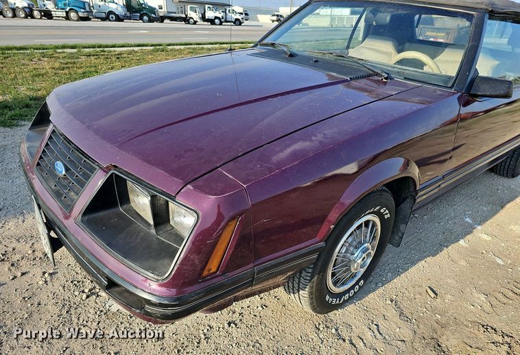 image for item DO4414 1983 Ford Mustang GLX  convertible