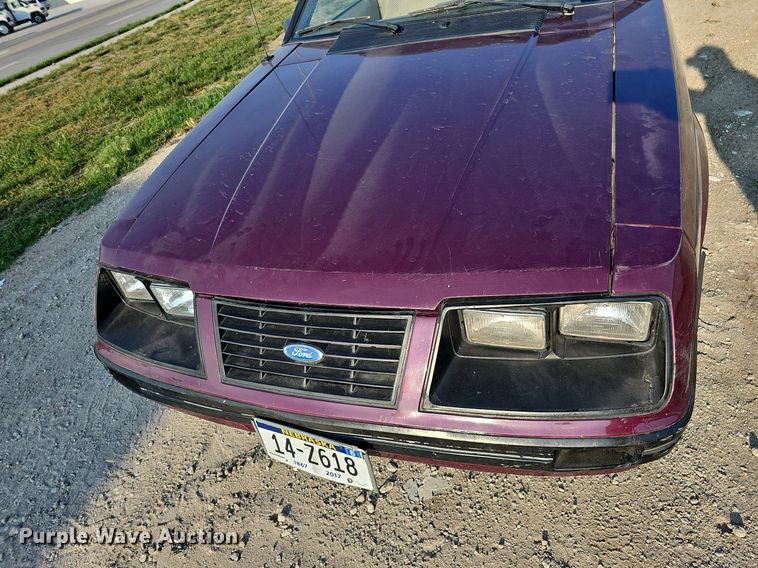 image for item DO4414 1983 Ford Mustang GLX  convertible