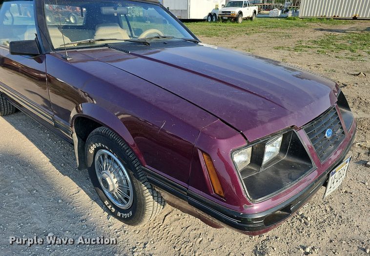 image for item DO4414 1983 Ford Mustang GLX  convertible