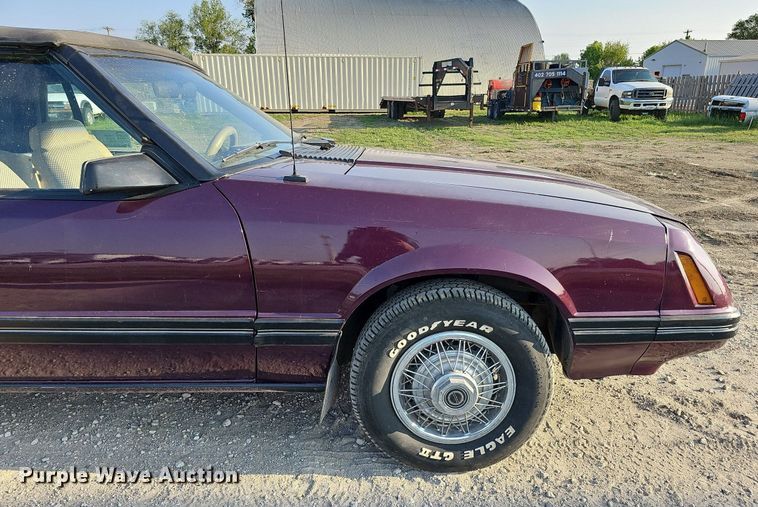 image for item DO4414 1983 Ford Mustang GLX  convertible