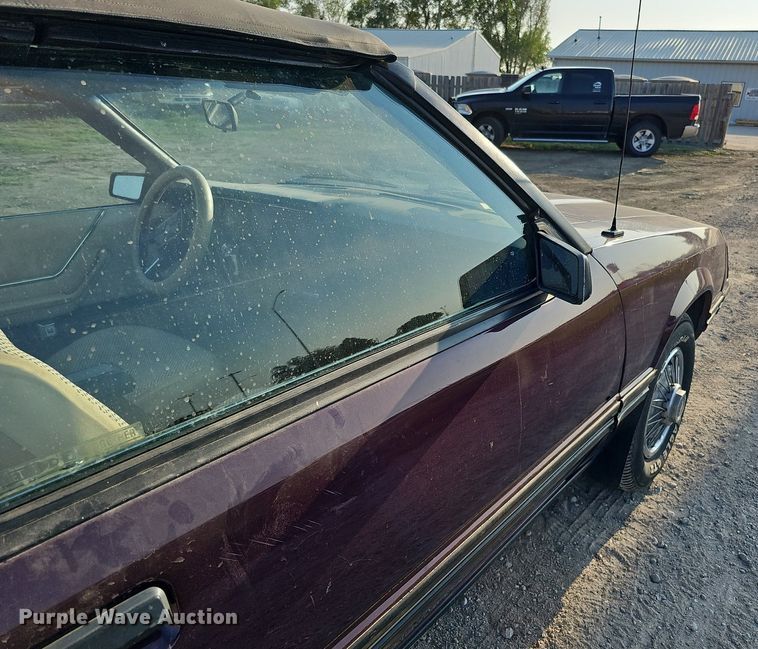 image for item DO4414 1983 Ford Mustang GLX  convertible