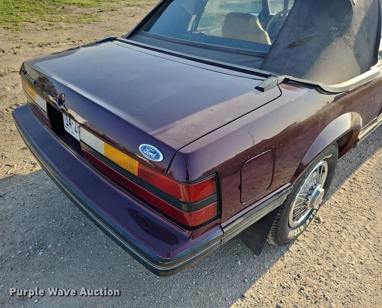 image for item DO4414 1983 Ford Mustang GLX  convertible