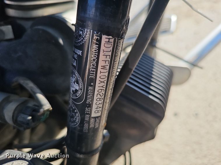 image for item DO4415 1999 Harley Davidson Electra Glide Classic  motorcycle