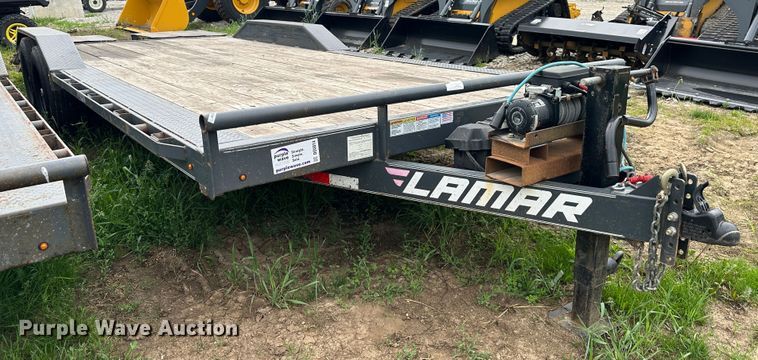 image for item DO5014 2020 Lamar  equipment trailer