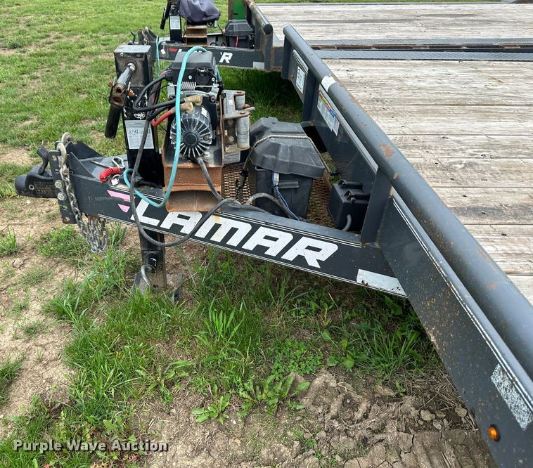 image for item DO5014 2020 Lamar  equipment trailer