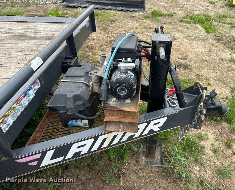 image for item DO5014 2020 Lamar  equipment trailer