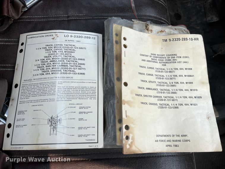 image for item DP0482 1986 Chevrolet D30  pickup truck