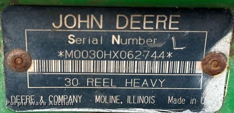 image for item DP3118 John Deere 2653A  reel mower