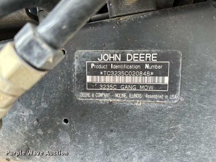image for item DP3119 John Deere 3235C  reel mower