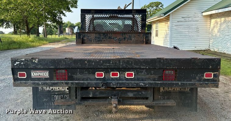 image for item DP3158 1997 Ford F350  flatbed pickup truck