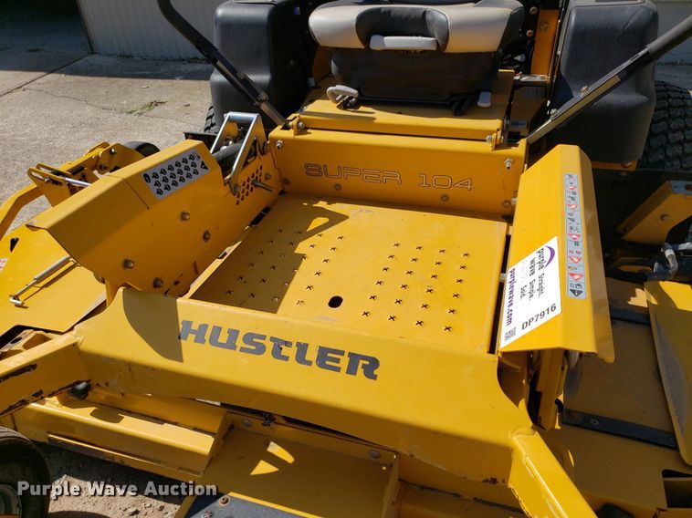 image for item DP7916 Hustler Super 104  ZTR lawn mower
