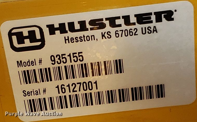 image for item DP7916 Hustler Super 104  ZTR lawn mower