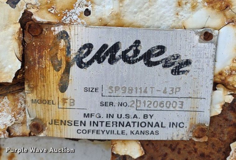 image for item DQ1731 Jensen FB  flatbed