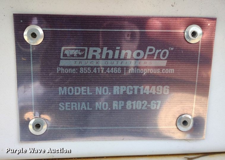 image for item DQ1733 Rhino Pro RPCT14496  utility bed