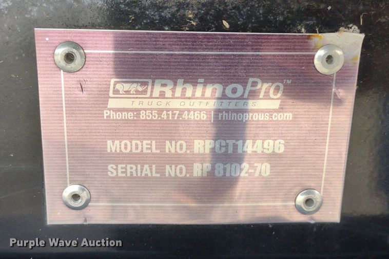 image for item DQ1734 Rhino Pro RPCT14496  utility bed