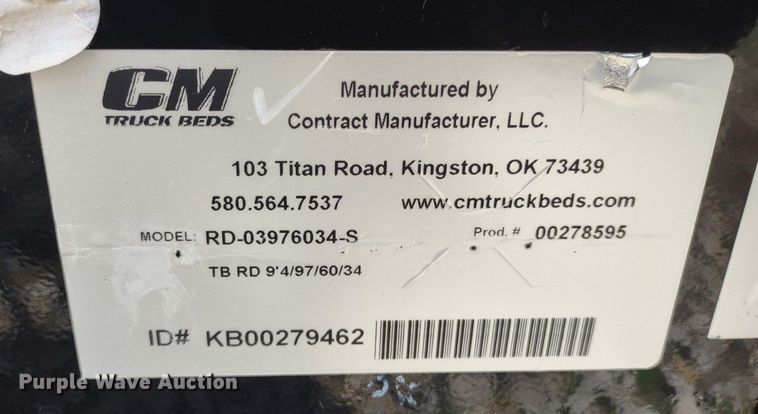 image for item DQ1736 CM Truck Beds RD-03976034-S  flatbed