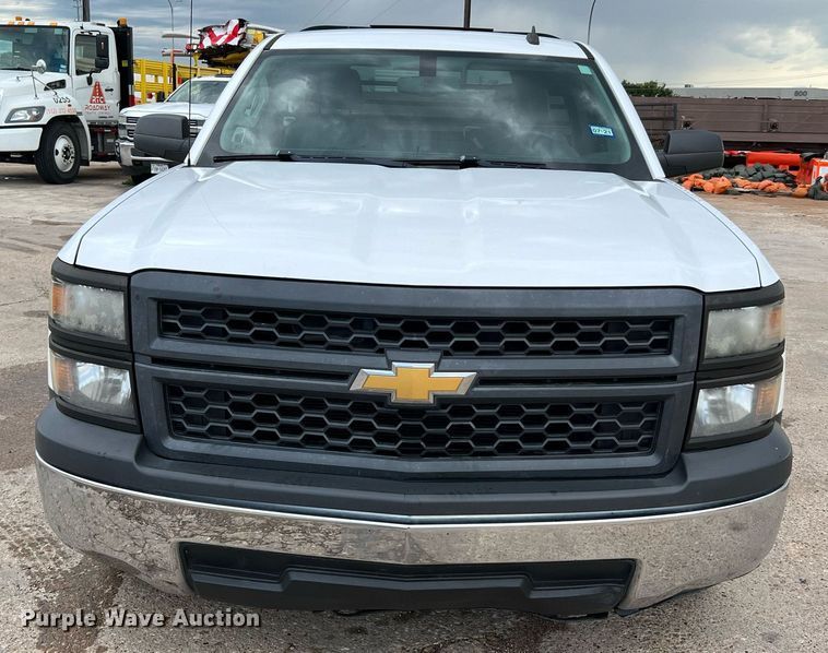 image for item DQ1955 2014 Chevrolet Silverado 1500  flatbed pickup truck