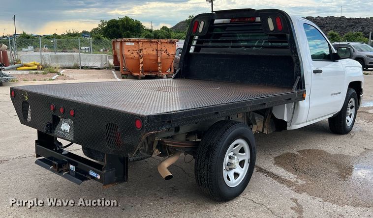 image for item DQ1955 2014 Chevrolet Silverado 1500  flatbed pickup truck