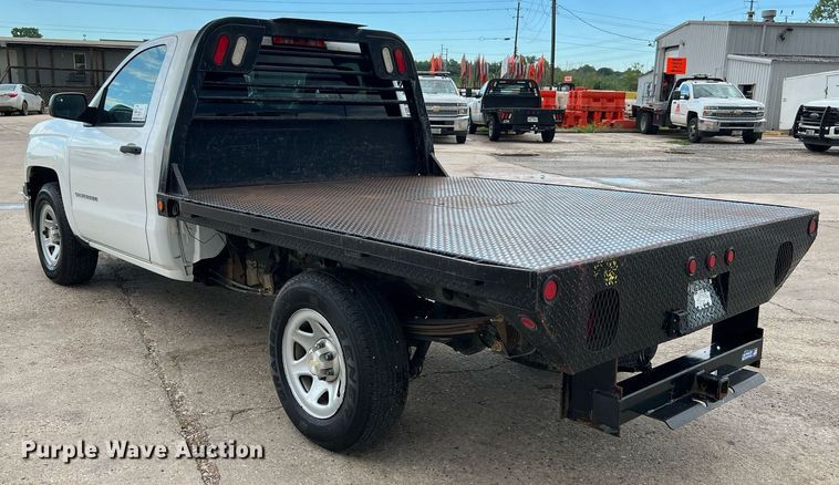 image for item DQ1955 2014 Chevrolet Silverado 1500  flatbed pickup truck