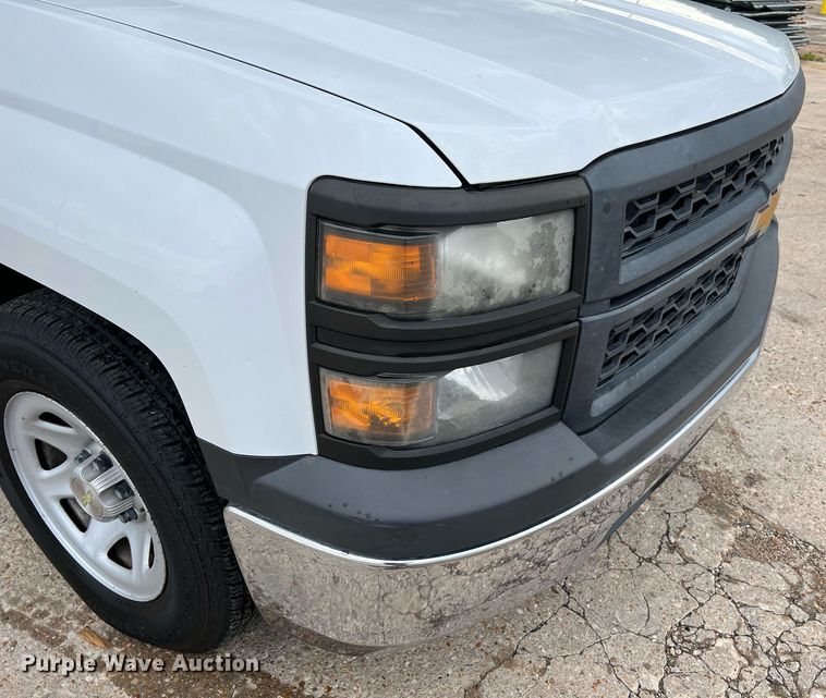 image for item DQ1955 2014 Chevrolet Silverado 1500  flatbed pickup truck