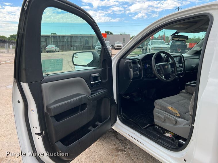 image for item DQ1955 2014 Chevrolet Silverado 1500  flatbed pickup truck