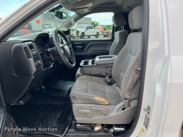 image for item DQ1955 2014 Chevrolet Silverado 1500  flatbed pickup truck