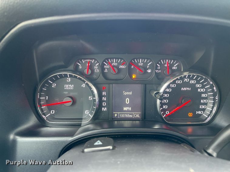 image for item DQ1955 2014 Chevrolet Silverado 1500  flatbed pickup truck