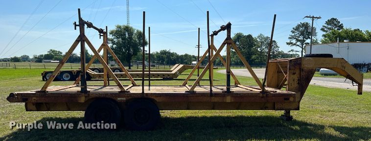 image for item DQ2049 1990 Gooseneck 90-20x8-B6B1  reel trailer