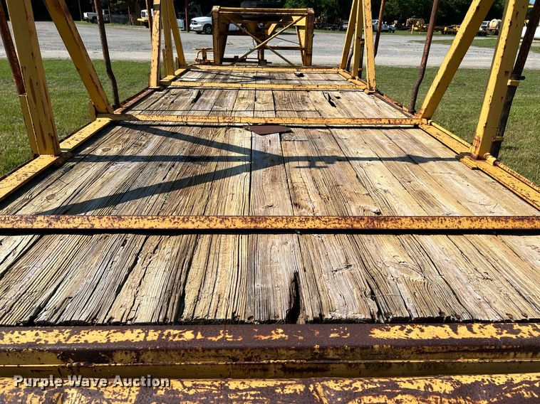 image for item DQ2049 1990 Gooseneck 90-20x8-B6B1  reel trailer