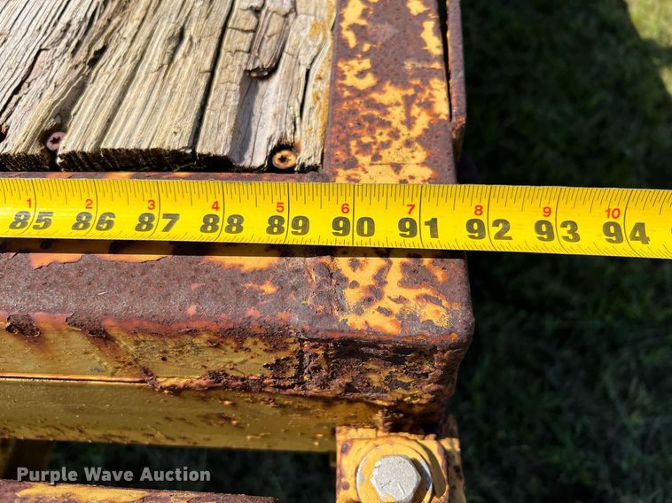 image for item DQ2049 1990 Gooseneck 90-20x8-B6B1  reel trailer