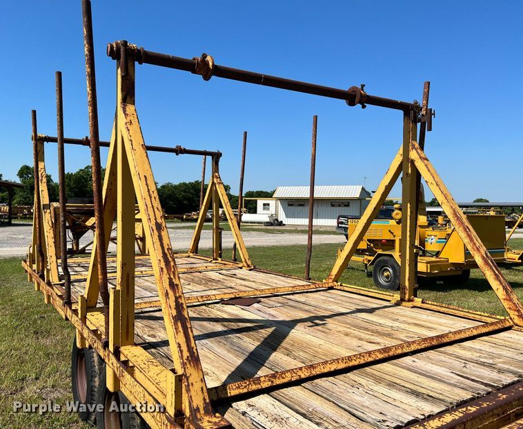 image for item DQ2049 1990 Gooseneck 90-20x8-B6B1  reel trailer