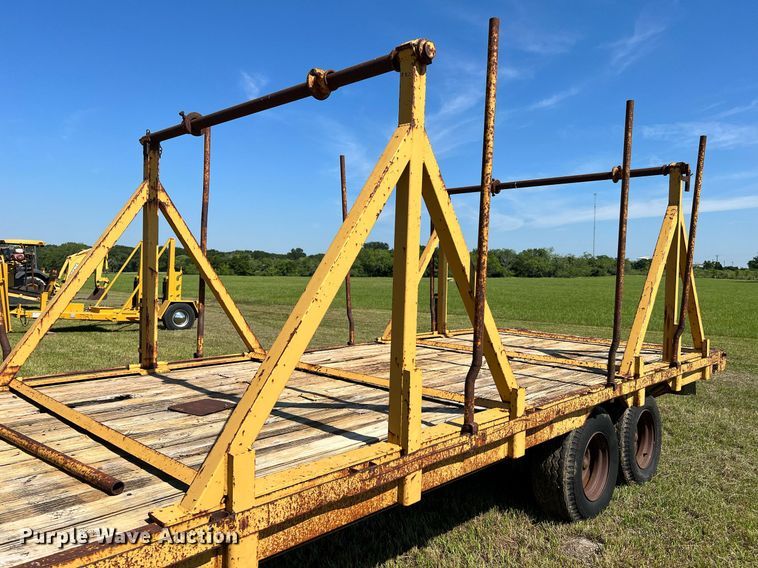 image for item DQ2049 1990 Gooseneck 90-20x8-B6B1  reel trailer