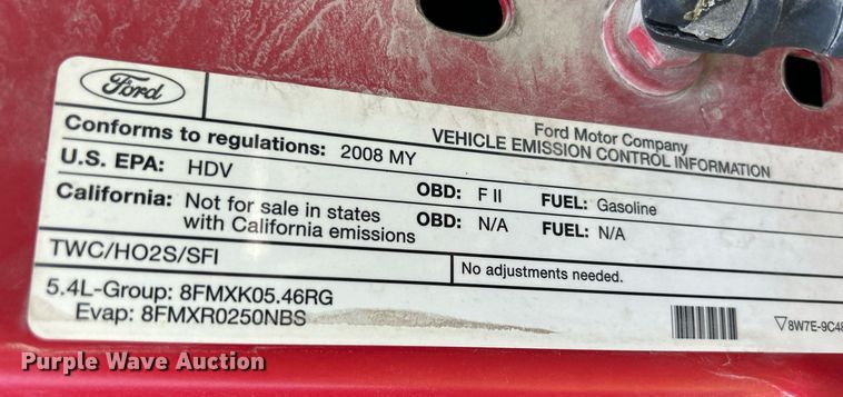 image for item DR4626 2008 Ford F250 Super Duty XLT  SuperCab pickup truck