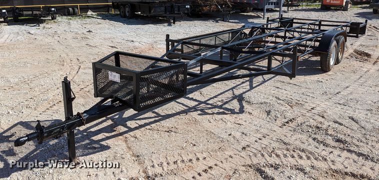 image for item DR6915 Shop built  pole trailer