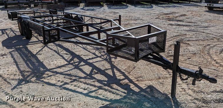 image for item DR6915 Shop built  pole trailer